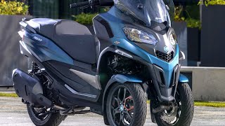 2023 New Piaggio MP3 ThreeWheeled Scooters  MP3 400 HPE MP3 400 HPE Sport amp MP3 530 HPE Exclusive [upl. by Alyad]