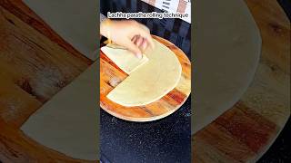 Lachha paratha rolling technique nayabkitchendiaries trendingshorts trending paratharecipe [upl. by Iorio]