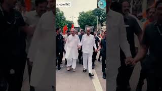 Congress Udhhav Thakrey and Sharad Pawar jiprotested over the row of shiva ji statue in Maharashtra [upl. by Ursulette917]