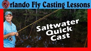 Saltwater Fly Fishing How to make a quick and accurate cast to fish [upl. by Moser]