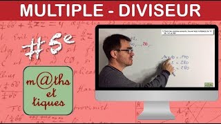 Poser une division euclidienne avec reste  Sixième [upl. by Nyberg]