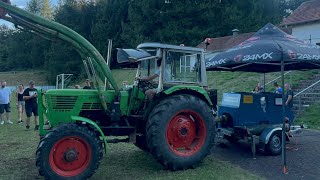 Deutz 6806 Allrad Zapfwellenbremse Schlepper [upl. by Nedgo962]