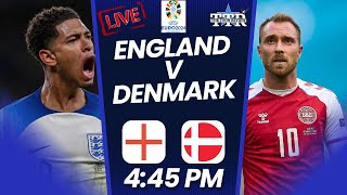 England v Denmark  Euro 2024 Matchday Live [upl. by Yrem]