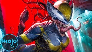 Top 10 Superheroes Who Have Worn the Venom Symbiote [upl. by Neelrahs]