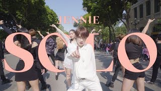 KPOP IN PUBLIC CHALLENGE JENNIE 제니  SOLO 솔로 Dance Cover by CAC From Vietnam [upl. by Elias]