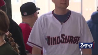 Wind Surge fans head to Riverfront Stadium on opening day [upl. by Eolanda]