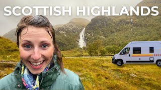 Reality of traveling the Scottish Highlands in a Van [upl. by Charleton]