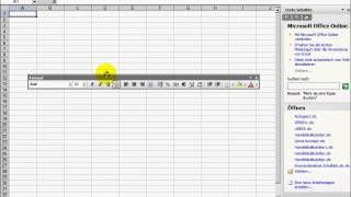 KurtzKurse Der Aufbau des Bildschirms von MS Excel bis Version 2003 [upl. by Carter548]