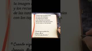 🔔👍 ©️ Cuando oigo la palabra beso Original y voz de Joaquín Marcos quotUn Poeta Muy Románticoquotshorts [upl. by Llemor381]