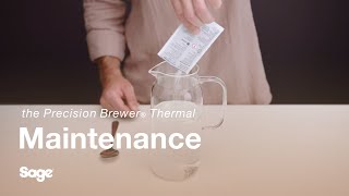 the Sage Precision Brewer® Thermal  How to descale your coffee maker  Sage Appliances UK [upl. by Lemart593]