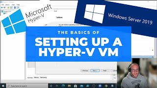 HyperV Setup and Windows Server 2019 Install [upl. by Gonzales]