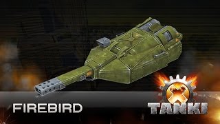 Turrets in Tanki X Firebird [upl. by Onaireves915]