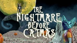 NIGHTMARE BEFORE CHRISTMAS Cute Kitten Version [upl. by Abihsat]