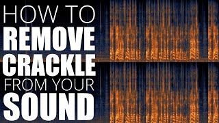 How to Remove Crackling Sounds  Part 7 of 24 [upl. by Yonita]