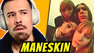 MANESKIN  ZITTI E BUONI REACTION [upl. by Lyda]