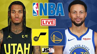 Utah Jazz vs Golden State Warriors  NBA Live Scoreboard [upl. by Yeta213]