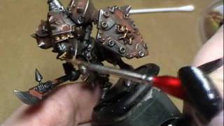 How to paint a Menoth Warjack from Warmachine [upl. by Oriole]