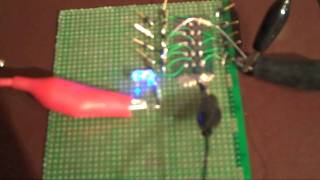 Homemade Transistor Demonstration [upl. by Renell79]