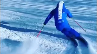 ⛷ Bella sciata Corto Raggio da Damiano istruttore Nazionale dell’Abetone in Toscana 🇮🇹 [upl. by Olecram840]