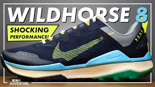 NIKE WILDHORSE 8 Initial Review  Has Nike FINALLY made a good trail shoe  Run4Adventure [upl. by Bum]