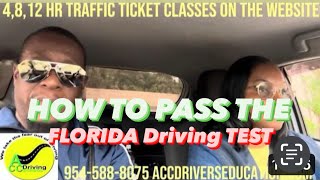 HOW TO PASS FLORIDA DRIVING TESTnew [upl. by Klinges]