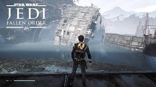 Explore the Imperial Excavation near the crashed Venator  Star Wars Jedi Fallen Order [upl. by Diamond]