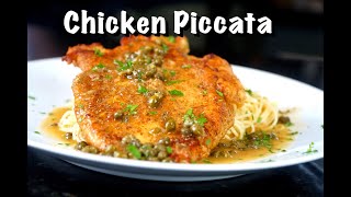 How To Make Chicken Piccata  30 Minute Meals MrMakeItHappen [upl. by Aihsi863]