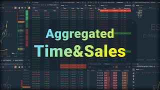 Reconstructed Tape or Aggregated Time amp Sales in Quantower platform [upl. by Nylicaj620]