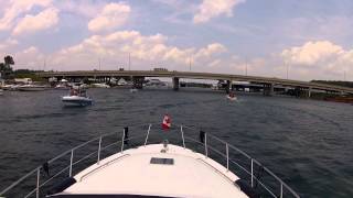 Boating Through Couchiching Narrows [upl. by Esinned]