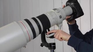 Mantona Gimbal TKII Stativkopf für Sport und Naturfotografie [upl. by Nnarual711]