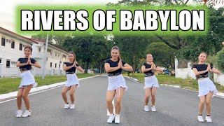 RIVERS OF BABYLON Tiktok Viral ｜ DJ Jurlan Remix ｜Dance Workout ft Danza Carol Angels [upl. by Anasiul]