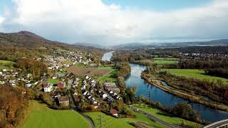 Drone Views of Switzerland in 4k Aarau amp Küttigen [upl. by Eneluqcaj491]