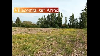 Vente Terrain Constructible Villecomtal sur Arros 32 1904 m²  Particulier à particulier  Novemo [upl. by Onifled]