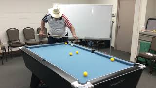 Black Ball Table Trick Shots with Tom Rossman Steve Lillis and Mike Massey [upl. by Mozelle]