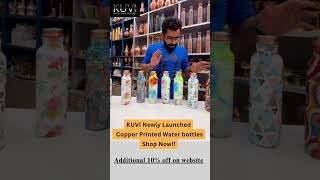 Kuvi Krafts Copper printed bottles [upl. by Itsyrc]