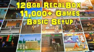 How To 128gb RecalBox Pi 3 Image Setup [upl. by Camilo]