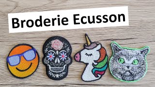 Les Ecussons en Broderie Machine Patchs [upl. by Florence597]