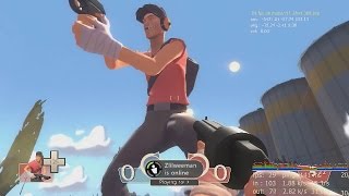 TF2 EXTREME Modding  God Mode Lightining Parkour MASSIVE Scouts Flying Squeekers [upl. by Legin518]