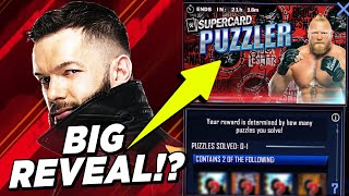 BIG FUTURE PLANS FOR SEASON 8 REVEALED Brock Lesnar Puzzler Leak  WWE SuperCard [upl. by Areemas]