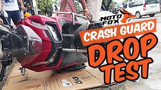 Crash Guard DROP TEST  ADV 160 Half CG [upl. by Rodge634]