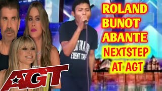 ROLAND BUNOT ABANTE Sing Youre The Inspiration at AGT [upl. by Cynthea]