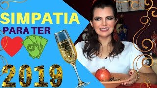 SIMPATIA PARA VIRADA DO ANO  AMOR amp DINHEIRO  SIMPATIA PARA ANO NOVO 2019 [upl. by Carolin]