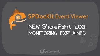 SPDocKit Event Viewer  SharePoint Log Monitoring [upl. by Laurentia]