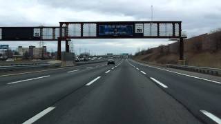 New Jersey Turnpike Exits 11 to 13 northbound Truck Lanes [upl. by Ailegna66]