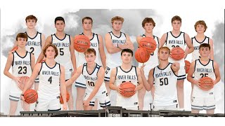 WIAA Sectional Finals  Boys Varsity Basketball  River Falls Vs West Salem 1pm [upl. by Gamber]