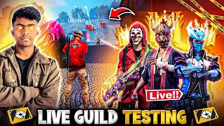 Live Guild Test 1 VS 4 PcMobile Guild Recruitment  Dum H Tho Aja   Garena Free Fire shorts [upl. by Vonny83]