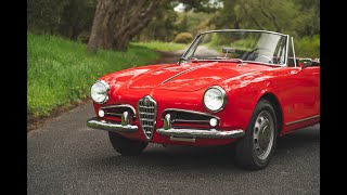 1960 Alfa Romeo Giulietta Spider Operations mohrimports5776 [upl. by Anailli]