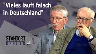 Standort Berlin  Dr Thilo Sarrazin bei TV Berlin quotVieles läuft falsch in Deutschlandquot [upl. by Ymij]