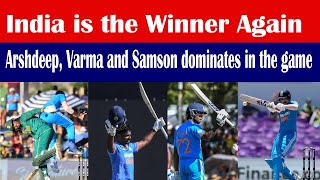 India won the ODI series against South Africa  Sanju Samson Arshdeep and Tilak Varma dominants [upl. by Nulubez]