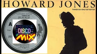 Howard Jones  Things Can Only Get Better Disco Mix Extended RmX Top Selection 80s VP Dj Duck [upl. by Eiuqcaj]